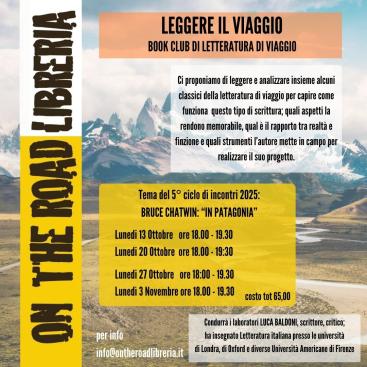 Leggere il viaggio. Bookclub di letteratura di viaggio: Bruce Chatwin \