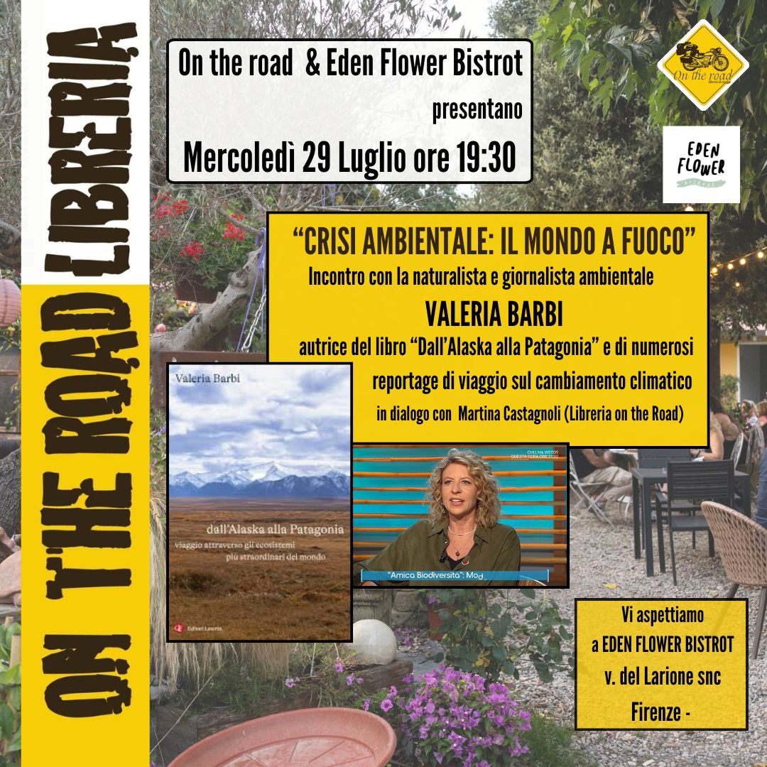Crisi ambientale: il mondo a fuoco! Incontro con la naturalista Valeria Barbi